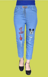 smartcollectionss Jogger Fit Girls Blue Jeans