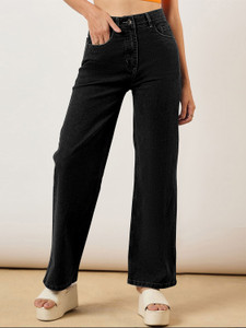 Fashion2wear Boyfriend Women Black Jeans