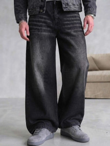 Yagan Baggy Fit Men Black Jeans - Image 6