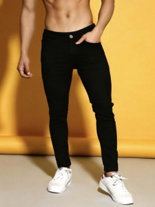 fashionkudi Slim Men Black Jeans