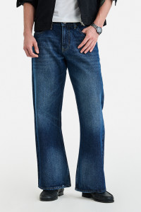 Snitch Flared Men Dark Blue Jeans - Image 6