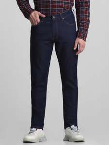 JACK & JONES Skinny Men Dark Blue Jeans