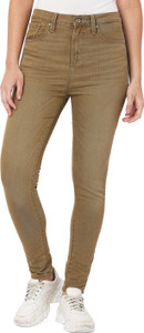 Spykar Super Skinny Women Brown Jeans