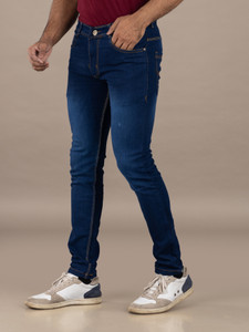 Lzard Slim Men Blue Jeans