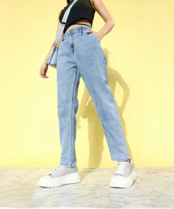 Roadster Boyfriend Women Blue Jeans