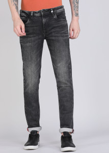 LAWMAN Slim Men Dark Grey Jeans