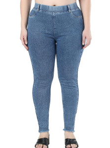 ZXN Slim Women Light Blue Jeans