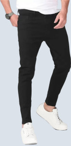 mevan Slim Men Black Jeans