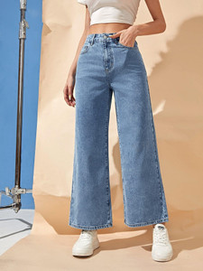 AADVI FASHION Loose Fit Women Light Blue Jeans