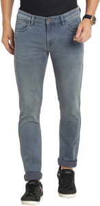 TURTLE Tapered Fit Men Light Blue Jeans