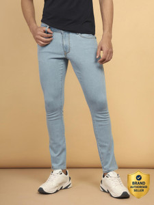 Wrangler Skinny Men Light Blue Jeans