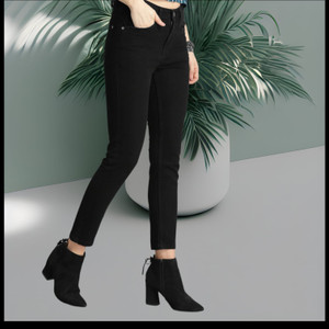 SheeLook Skinny Women Black Jeans