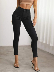 KASHIAN Skinny Women Black Jeans