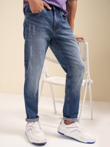 HIGHLANDER Tapered Fit Men Blue Jeans