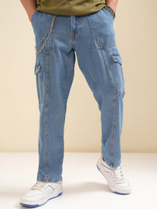HIGHLANDER Tapered Fit Men Light Blue Jeans