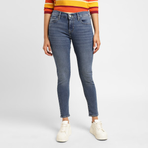 LEVI'S 710 Super Skinny Women Blue Jeans