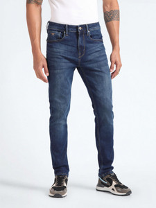 FLYING MACHINE Tapered Fit Men Blue Jeans