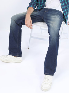 HIGHLANDER Boot-Leg Men Blue Jeans