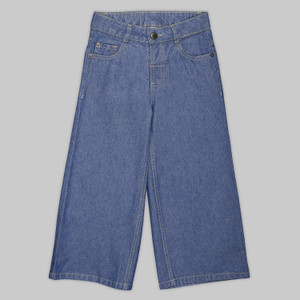Pantaloons Junior Flared Girls Blue Jeans