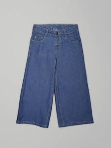 Pantaloons Junior Flared Girls Blue Jeans