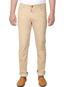 M.R. FASHION Regular Men Beige Jeans