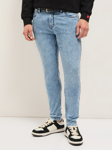 THE BEAR HOUSE Skinny Men Light Blue Jeans