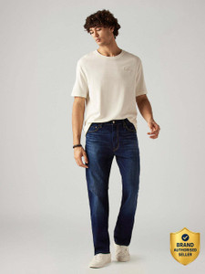 LEVI'S Straight Fit Men Blue Jeans - Image 6