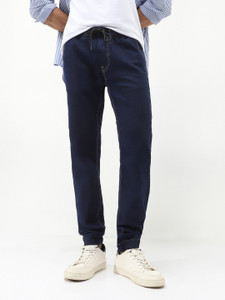 Urbano Fashion Slim Men Dark Blue Jeans