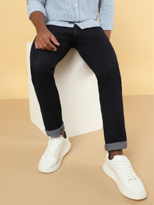 Wrangler Slim Men Dark Blue Jeans