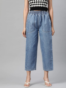 PLUSS Regular Women Blue Jeans