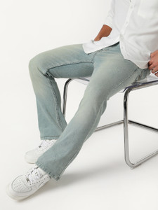 Urbano Fashion Boot-Leg Men Light Blue Jeans