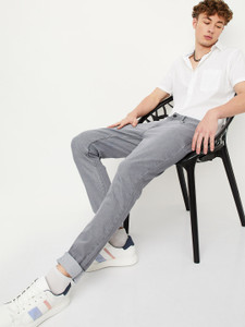 MAX Skinny Men Grey Jeans