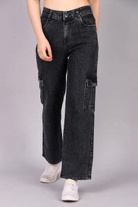 hovac Flared Women Black Jeans