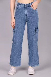 linaria Jogger Fit Women Light Blue Jeans
