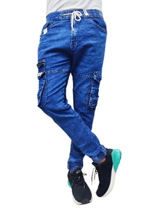 METRONAUT Jogger Fit Men Dark Blue Jeans