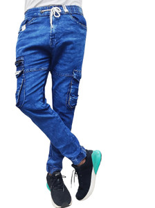 METRONAUT Jogger Fit Men Dark Blue Jeans