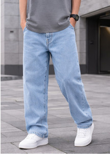 BLACODE Straight Fit Men Light Blue Jeans - Image 5