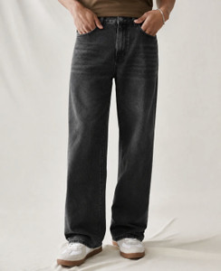 THE YARN CO. Men Black Baggy Fit Jeans - Image 6