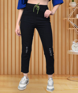 NEUNK Regular Women Black Jeans