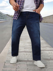Urbano Plus Regular Men Dark Blue Jeans