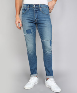 LEVI'S 512 Tapered Fit Men Blue Jeans