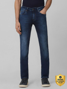 MUFTI Slim Men Dark Blue Jeans - Image 6