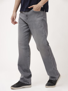Wrangler Relaxed Fit Men Grey Jeans