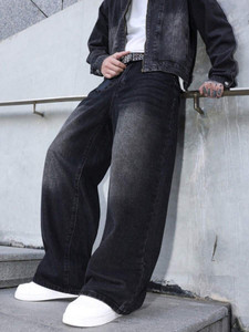 PINKLIT Wide Leg Black Jeans - Image 6
