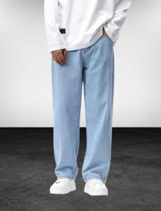 POKHINDA Straight Fit Men Light Blue Jeans - Image 5