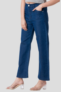 ROYAL MAJESTY Loose Fit Women Dark Blue Jeans