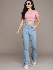 Roadster Boot-Leg Women Light Blue Jeans