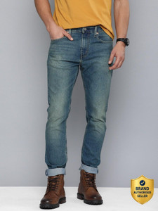 LEVI'S 512 Tapered Fit Men Blue Jeans