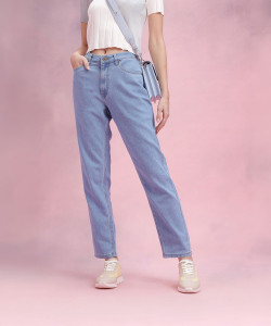Dressberry Boyfriend Women Blue Jeans