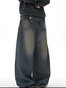 ESLITA Baggy Fit Women Dark Blue Jeans - Image 6
